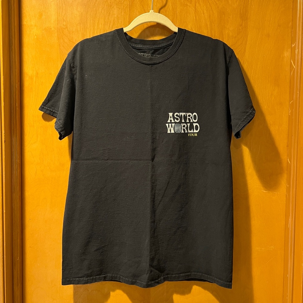 Astroworld Wish you were here tour tee shirt